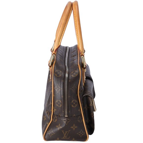 Louis Vuitton Manhattan PM Monogram Handbag M40026 Canvas - Picture 3 of 8